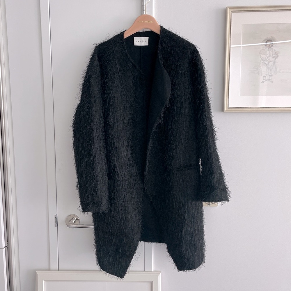 Sandro Jacket coat black M